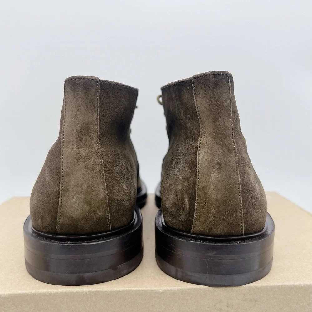 To Boot New York Richard Men's Chukka Boots Brown Suede Lace Up US 10.5 $450